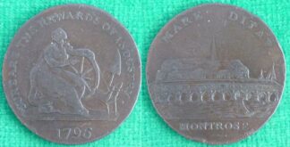 Token Montrose halfpenny 1796