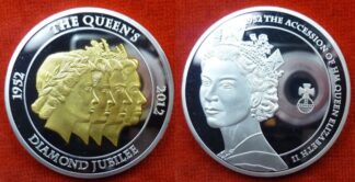 Token Elizabeth II diamond jubilee 2012