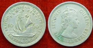 East Caribbean Territories 10 cents 1964