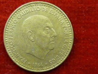 Spain pesetas 1966