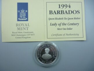 Barbados dollar 1994 PROOF