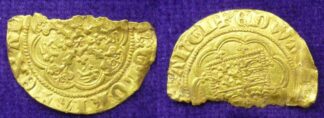 Edward III quarter noble 1361-9 BROKEN