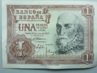 Spain peseta 1953