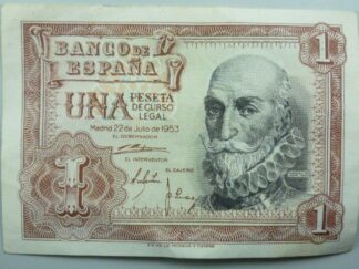 Spain peseta 1953