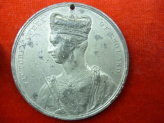 Medal Victoria crowned June 28 1838