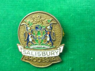 Salisbury Rhodesia commemorative badge