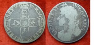 James II crown 1687