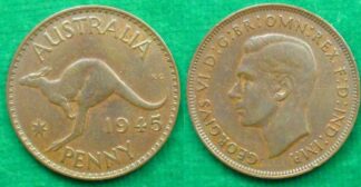 Australia penny 1945