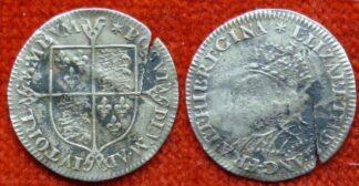 Elizabeth I milled half groat 1563 RARE