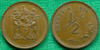 Rhodesia 1/2 cent 1970