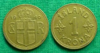 Iceland 1 krona 1940