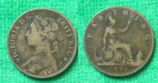 Victoria farthing 1881