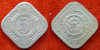 Curacao 5 cents 1948
