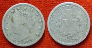 United States  5 cents 1883