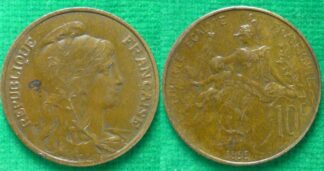 France 10 centimes 1899