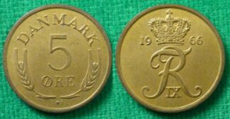 Denmark 5 ore 1966