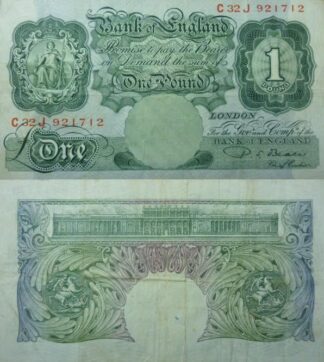 Beale 1 pound 1950 green C32J 921712