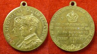 Medal George VI coronation 1937 Rowntree