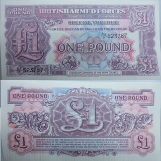 BAF one pound voucher 2nd edition