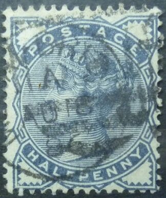 Victoria SG213 ½ blue 1897 SG213 RECOLOUR