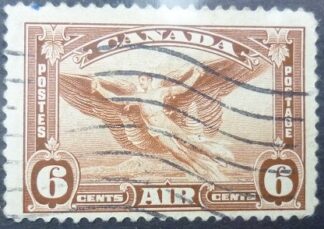 Canada SG355 6 cent air brown 1935