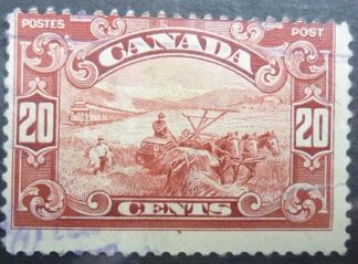 Canada SG283 20 cents red 1926