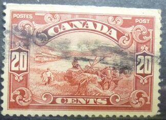 Canada SG283 20 cents red 1926