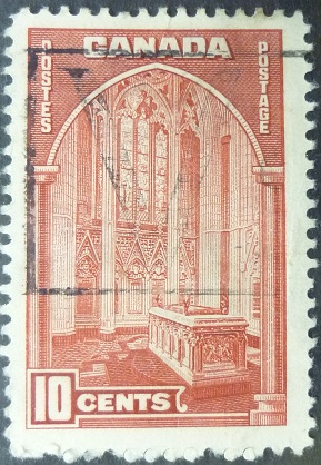 Canada SG363 10 cents red 1937