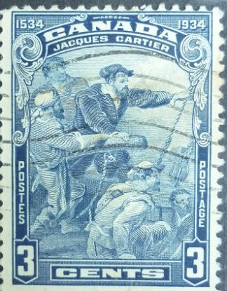 Canada SG332 3 cents blue 1934