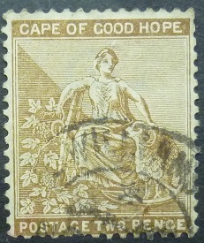 Cape of Good Hope SG060 2d brown 1882