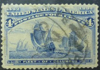 United States SG238 4 cents 1893