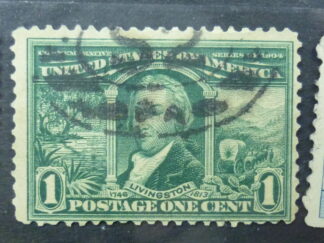 United States SG330 1 cent green 1904