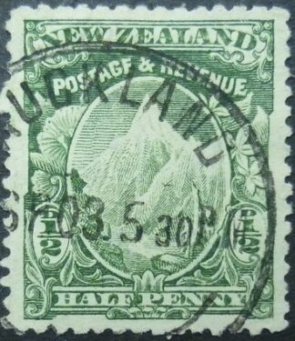 New Zealand SG342 ½d green 1898