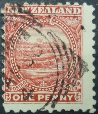 New Zealand SG298 1d red 1900