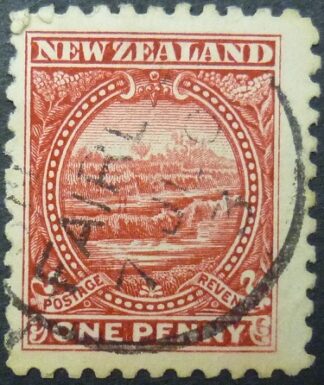 New Zealand SG298 1d red 1900
