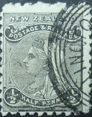 New Zealand SG213 ½d black 1882