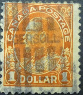Canada SG255 1 dollar orange 1922