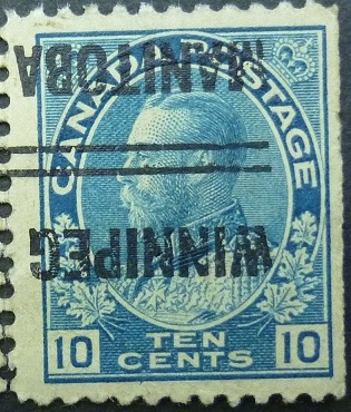 Canada SG253 10 cents blue 1922
