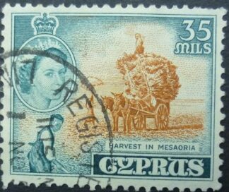 Cyprus SG181 35 mils 1955
