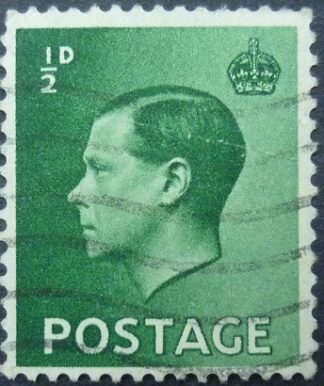 Edward VIII SG457 ½d green 1936