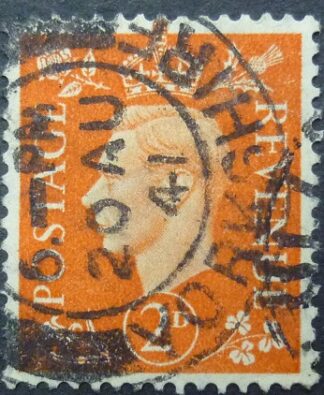 George VI SG465 2d orange 1937