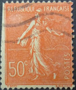 France SG421 50 cents red 1920