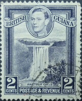 British Guiana SG309 2 cents violet 1938