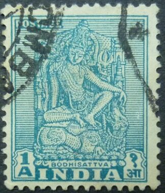 India 1949 SG333 1 anna blue