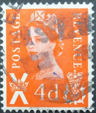 Elizabeth II SGS09 Scotland 4d sepia 1958