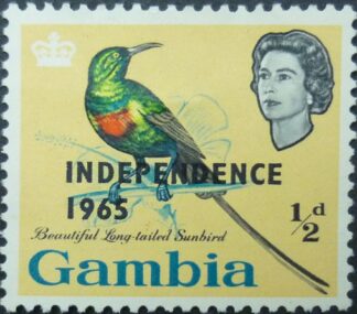 Gambia SG206 ½d multicoloured 1963