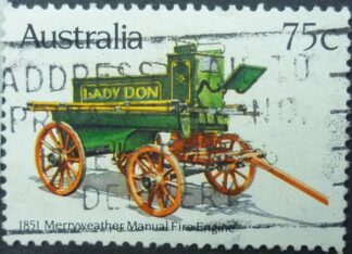 Australia SG??? 75 cents green & brown