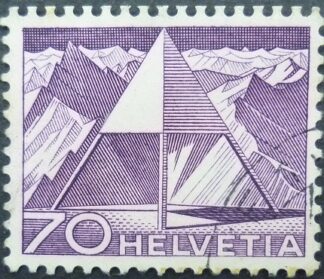 Switzerland SG??? 70 cents purple