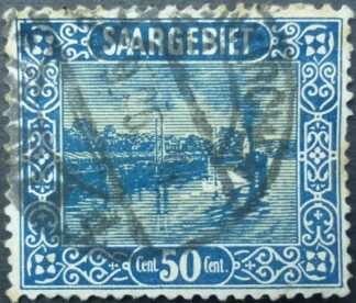SAAR SG059 50 cents lake 1926