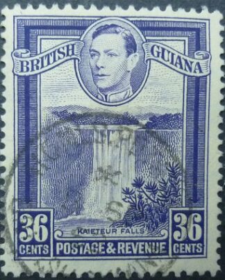 British Guiana SG313 36 cents violet 1938